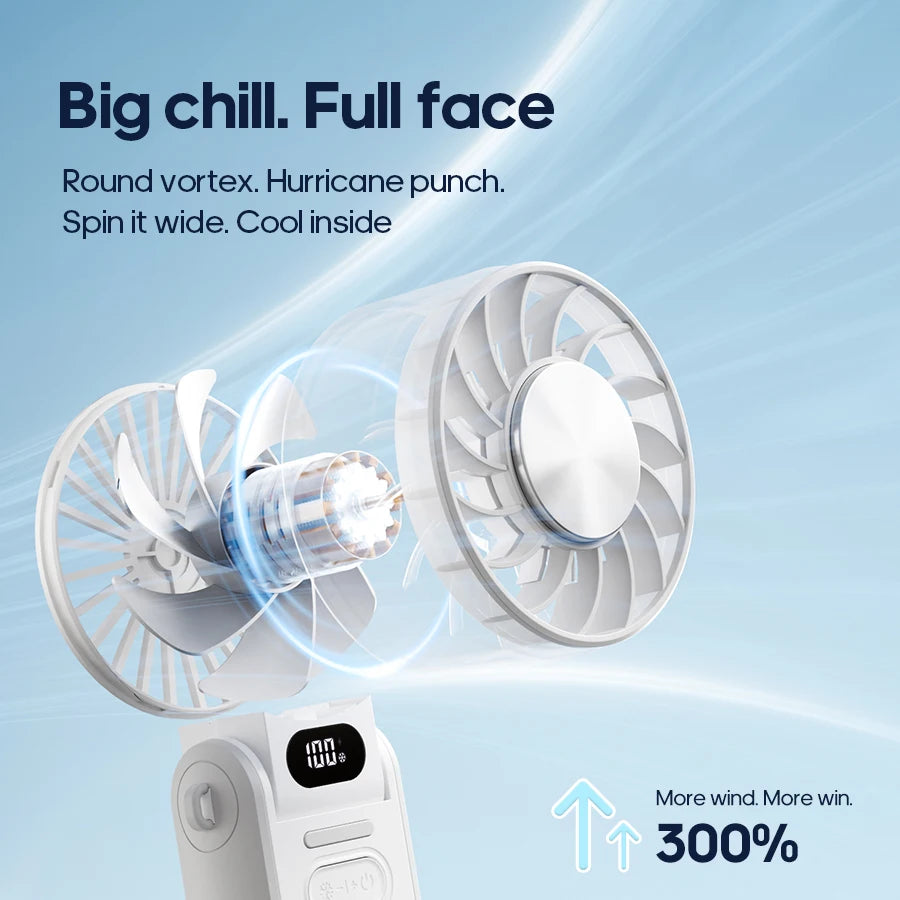 BreezeFlexi Portable Folding Fan